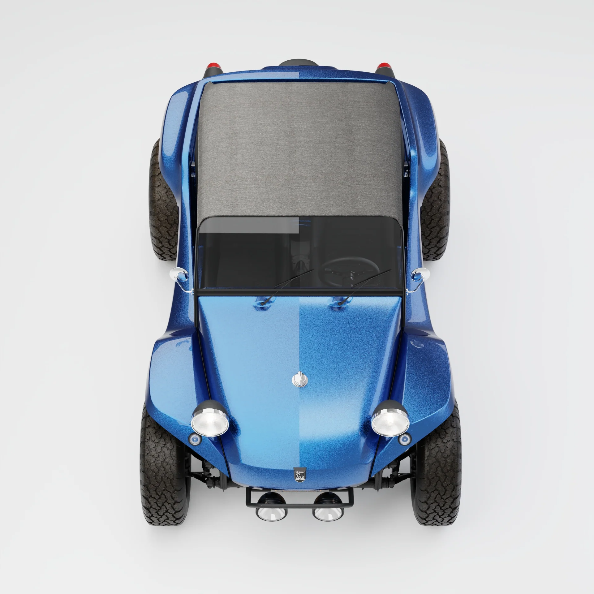 Meyers Manx Classic Buggy - Brilliant Canadian Blue - Image 2