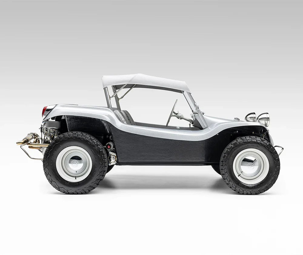 Meyers Manx Classic Buggy - Brilliant Chrome Silver - Image 14