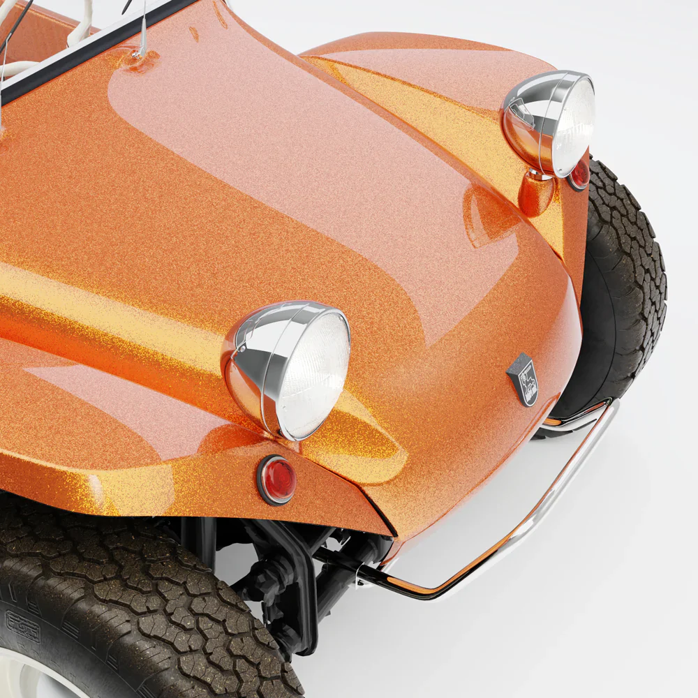 Meyers Manx Classic Buggy - Brilliant Golden Orange - Image 5