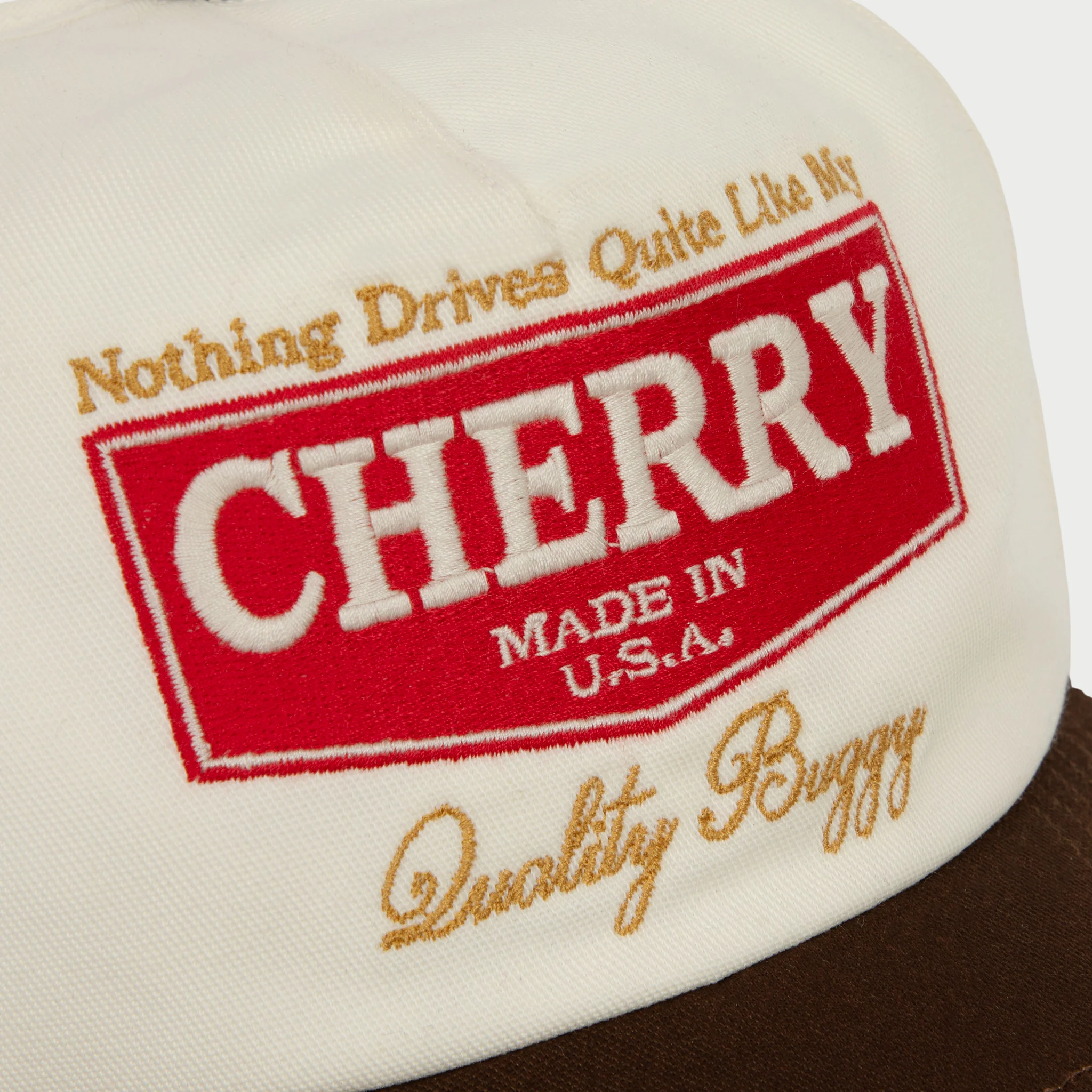 Meyers Manx x Cherry Quality Buggy 5 Panel Hat - Image 3