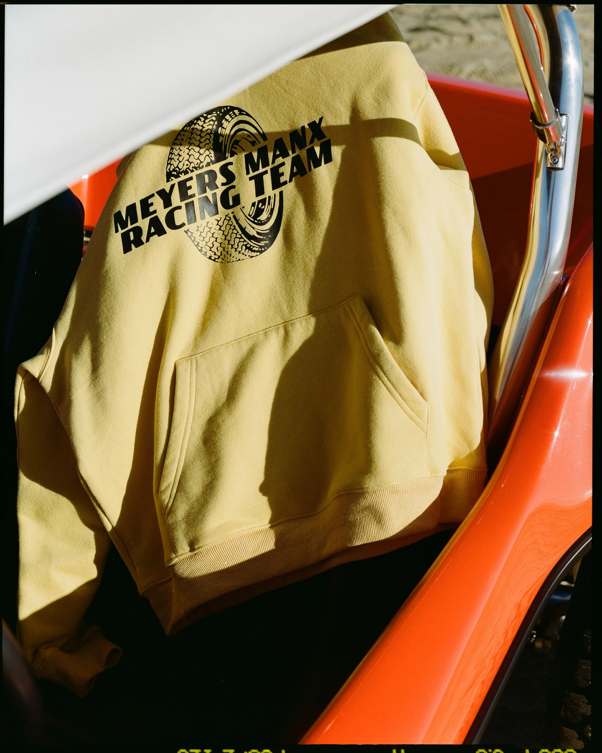 RACING TEAM HOODIE YELLOW - Image 4